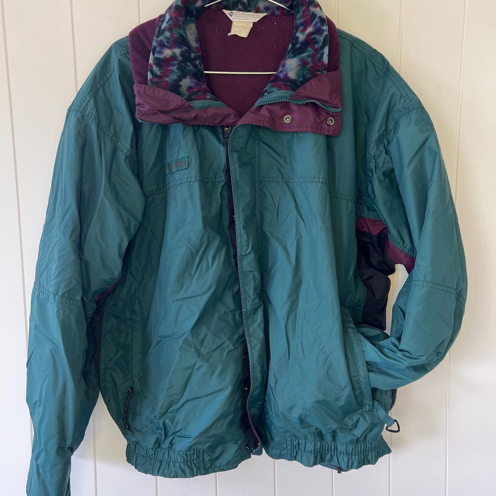 Vintage‎ retro Columbia Bugaboo 2 layer ski jacket